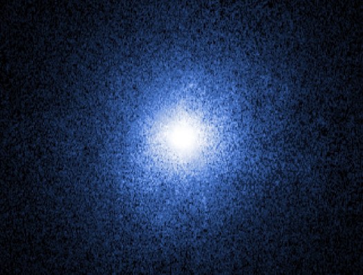 nasa image of a distant black hole